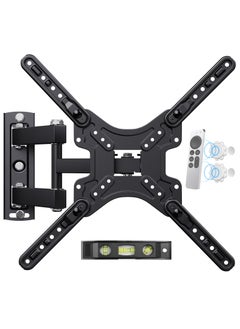 Buy TV Wall Moun for 14-60 Inch TVs, Extension Tilt Swivel TV Mount Articulating Mount Max 400x400mm, Wall Mount TV Bracket HBX-400 in Saudi Arabia