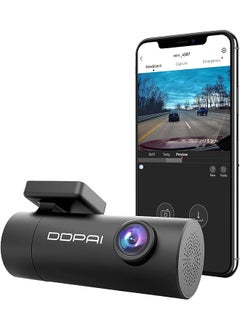 Buy Dash Cam, with Wi-Fi 1080p Dash Camera, Emergency Accident Lock, 140 Wide Angle, Car DVR Dashboard Camera with G-Sensor, WDR, Built-in Super Capacitor(Not Include SD Card Mini in Saudi Arabia