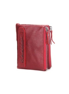 Buy Genuine Leather Wallet  RFID Blocking Wallet for Men Bifold Zip Wallet 7 Card Slots  1 ID Window in UAE