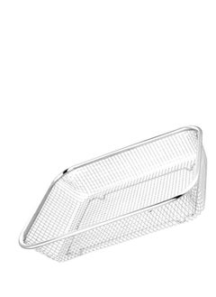 Buy Stainless Steel Air Fryer Basket for Fruit Vegetable, Pasta Drain Strainer Washing Air Fry Mesh Basket Great for Baking & Crispy Foods Wire Rack Roasting Basket (small) Pack of 2 in Egypt