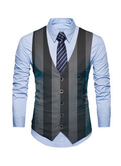 Buy New Fashionable Personalized Printed Men's Suit Vest in Saudi Arabia