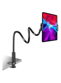 اشتري Universal Tablet Mount Holder 360 Flexible Lazy Arm Holder Clamp Mount Bracket Bed for 4"-10.6" iPad Air Pro mini, Samsung, Huawei Tab في الامارات