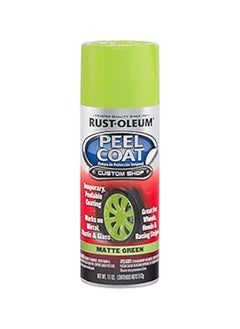 Buy Rust-Oleum 284319 Green Automotive Peel Coat Spray, 11 fl. oz. in Saudi Arabia