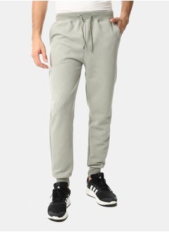 Buy Men Elastic Knitted White Comfy Pants in Egypt