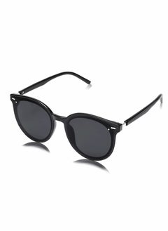 Buy Polarized Sunglasses for Men and Women, Classic Round Sunglasses, UV Protection Retro Vintage Shades Large Plastic Frame Sunnies in Saudi Arabia