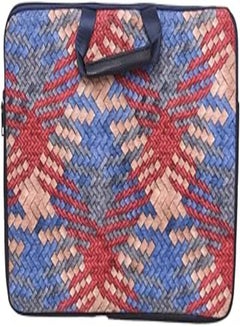 اشتري Leather Slim Protective Laptop Sleeve Case Snake Skin Design With Zipper Pocket And Fabric Handle 40x30 CM في مصر