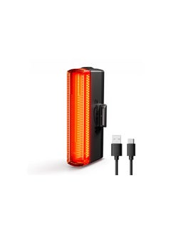 Buy USB-C Rechargeable Bike Tail Lights, Rear Bike Lights with Auto Group-Sync IPX6 Waterproof Bicycle Tail Lights Seat Post-Mounted Rear Bike Lights 5 Mode Night & Daytime for Road Urban Cyclist in UAE