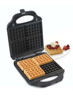 Buy Sokany Waffle Maker Multifunctional Electric Mini Waffle BBQ Grilling Machine Cool Touch Handle Electric Waffle Maker Compact and Easy to Clean for Kitchen (SK-813) in UAE