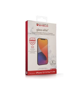 Buy Invisible Screen Protector Tempered Glass Screen Protector For Apple iPhone 12 12Pro 11 XR Elite Glass in UAE