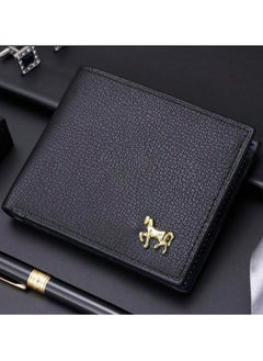 Buy Elegant PU Leather Wallet For Men Large Size in Saudi Arabia