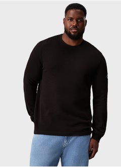 Buy Badge Waffle Sweatshirt in UAE