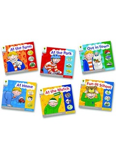 Buy Oxford Reading Tree: Level 1: Floppy's Phonics: Sounds and Letters: Pack of 6 in UAE