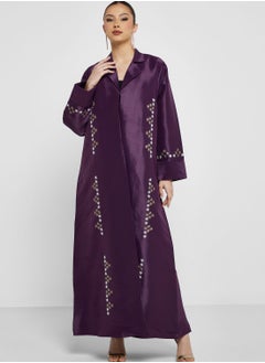 Buy Embroidery Detail Abaya in UAE