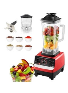 Buy High Power Smoothie Blender BPA Free 2.0L and 0.5L Dual Jar High Performance Kitchen Mixer Juicer (multi color) in UAE
