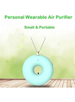 Buy Portable negative ion air purifier necklace small hanging neck in UAE