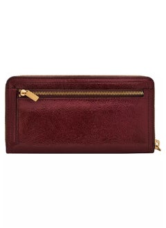 Buy Fossil Womens Logan Zip Around Clutch in UAE