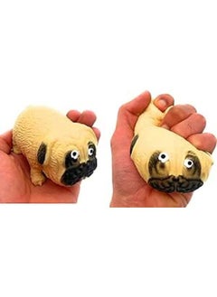 اشتري Dog sand Toy Fidget Toy Autism Stress Relief Stress Reliever toys Reduce Anxiety and Stress toy Beige في مصر