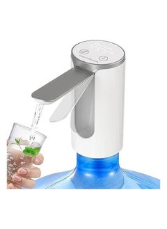 اشتري Water Bottle Water Dispenser,Collapsible Electric Water Bottle Pump,Intelligent Digital Display Automatic Drinking Water Pump,Type-C USB Charging,200ml,5v/4w,Low Noise Portable Water Dispenser(white) في السعودية