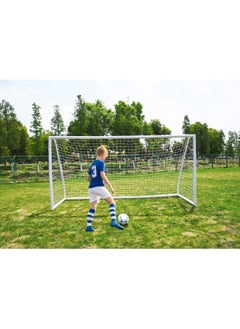 اشتري PVC Football Goal Kids Safety Youth Professional Soccer Goal for Backyard Colleges(244x155x90cm) في الامارات