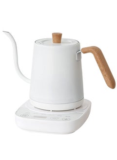 Buy Electric Kettle with Temperature Control 3 Presets Pour Over Electric Kettle for Coffee&Tea Quick Heating Hot Water Kettle Stainless Steel Inner Auto Shutoff Boil-Dry Protection 0.8L (White) in UAE