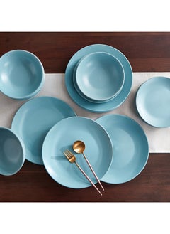 اشتري Ether 18-Piece Dinner Set 26 x 1.5 x 26 cm في الامارات