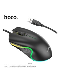 Buy GM19 Gaming Luminous Wired Mouse in UAE