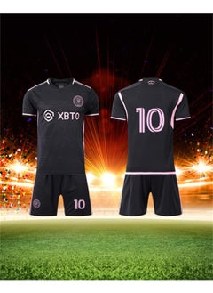 اشتري 23-24 Miami NO.10 Shorts and Jersey Football Kit, Miami Away International Football Jersey, Jersey, Kid Jersey في الامارات