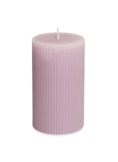 Buy Basic Lavender Candle Purple - 7X12 Cm in UAE