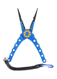 Buy Multifunctional Fishing Plier With Lanyard Set 20cm in UAE