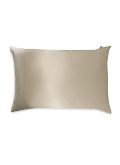 Buy Brightly Labs Silver-Infused Mulberry Silk Pillowcase - Antibacterial, Hypoallergenic, Skin & Hair Care - Grade 6A Silk with Silver Ion Treatment. Queen size, Envelope closure. in UAE