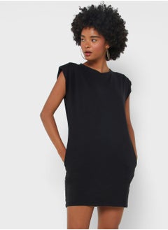 Buy Padded Shoulder Dress in UAE