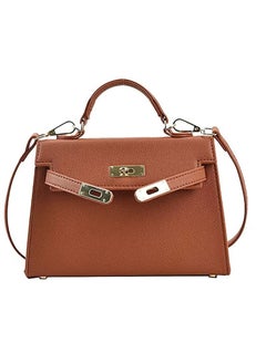 Buy Women's PU Leather Satchel Handbag Crossbody Handbag Shoulder Bag for Women in Saudi Arabia