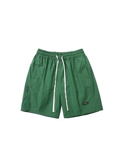 اشتري Red Japanese Cityboy Casual Shorts Mens Lightweight Quick-Dry SummerGreen Green في السعودية