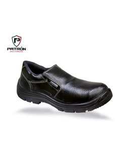 Buy RAPTOR | 3301 PATRON Slip Water Shock Resistant Genuin Breathable Leather Industrial Safety Shoe For Man Women in UAE