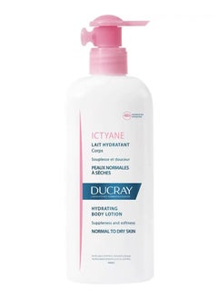 Buy Ducray Ictyane Lait Hydrating Body Lotion For Normal to Dry Skin 400 ml in Saudi Arabia