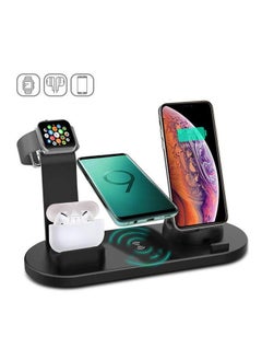 اشتري Wireless Charger 3 In 1 Charging Dock For Iphone/Apple Watch/Air Pods في الامارات