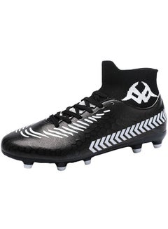 اشتري Mens Soccer Shoes Firm Ground Soccer Cleats Outdoor Indoor Professional Youth Boys Football Shoes Unisex Football Cleats في السعودية