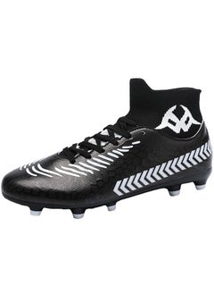 Buy Mens Soccer Shoes Firm Ground Soccer Cleats Outdoor Indoor Professional Youth Boys Football Shoes Unisex Football Cleats in Saudi Arabia