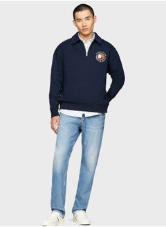 Buy Logo 1/4 Zip Sweatshirt in UAE