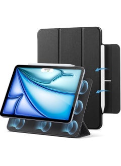 Buy CaseFor iPad Air 13 Inch Case M2(2024), iPad Air 13 Case with Pencil Holder,Powerful Magnetic Attachment, Slim Trifold Stand Case, Auto Wake/Sleep, Durable Protection For iPad Air 13 2024 in UAE