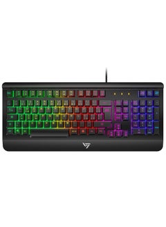 Buy Keyboards - VicTsing PC149 Gaming Keyboard Mechanical Feeling Wired Keyboards USB 104 Keycaps RGB Backlit Keyboard Computer Game Keyboards (Italian Layout) in UAE