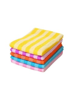 Buy Kitchen towels set of 5 pieces  multi color in Egypt