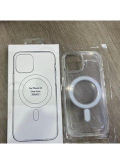 Buy Protection cover for iPhone 15 , supports MagSafe, anti-yellowing and anti-scratch. in Saudi Arabia