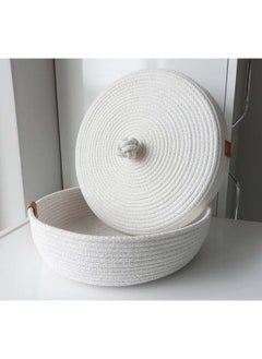 اشتري White Basket with Lid في مصر