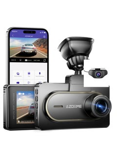 Buy AZDOME M270S  Dash Cam with WiFi APP Control Car Camera Dashboard Camera 1440P, 3.0" Display Video Recorder 170 Wide Angle, Night Vision, 24h Parking Mode, G-Sensor, Super Capacitor in Saudi Arabia