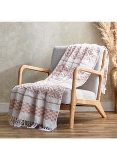 Buy Meknes Chenille Throw 170 x 130 cm in Saudi Arabia