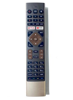 Buy Led LCD Smart TV Remote Control with Voice Function Netflix YouTube Compatible for HTR-U27E in Saudi Arabia