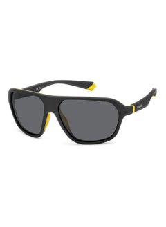 Buy Unisex Polarized Rectangular Sunglasses - Pld 2152/S Black Millimeter - Lens Size: 59 Mm in UAE