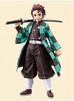 Buy Kamado Tanjirou Action Figure Toy Doll 17x13x22cm in Saudi Arabia