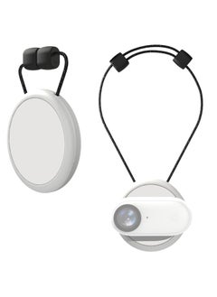 Buy Magnetic Pendant Holder for Insta 360 GO 3 Action Camera (White) in UAE